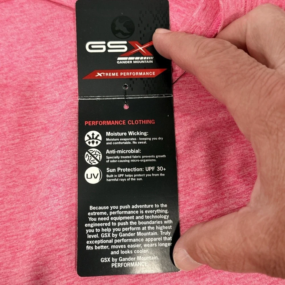 GSX Women's Hyper Performance Short Sleeve Crew Neck Tee Size M - Picture 7 of 8